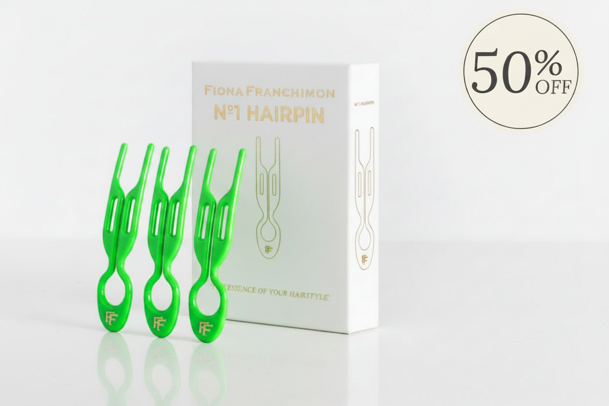 Nº 1 HAIRPIN | Apple Green (3 per box) – Fiona Franchimon Nº 1 HAIRPIN | Apple Green (3 per box) – Fiona Franchimon