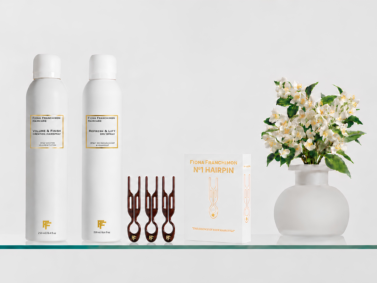 Nº1 HAIRPIN Grande Volume Value Set | Brown | Volume & Finish Hairspray | Refresh & Lift Hairspray