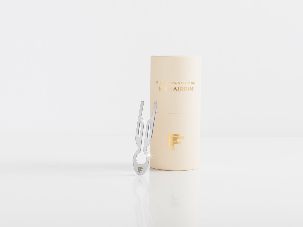 Nº1 HAIRPIN Steel | White Gold finish – Fiona Franchimon
