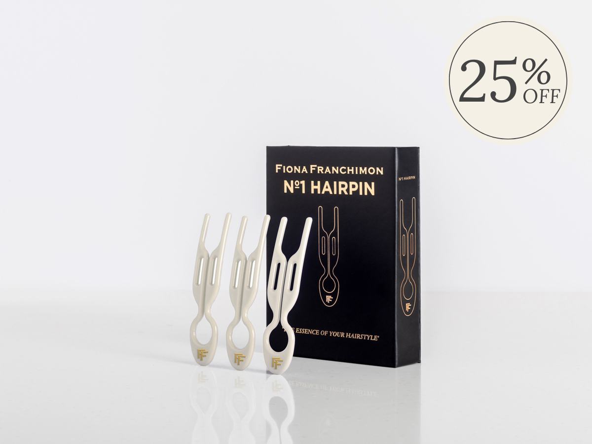 Nº1 HAIRPIN | Cream White (3 per box) – Fiona Franchimon