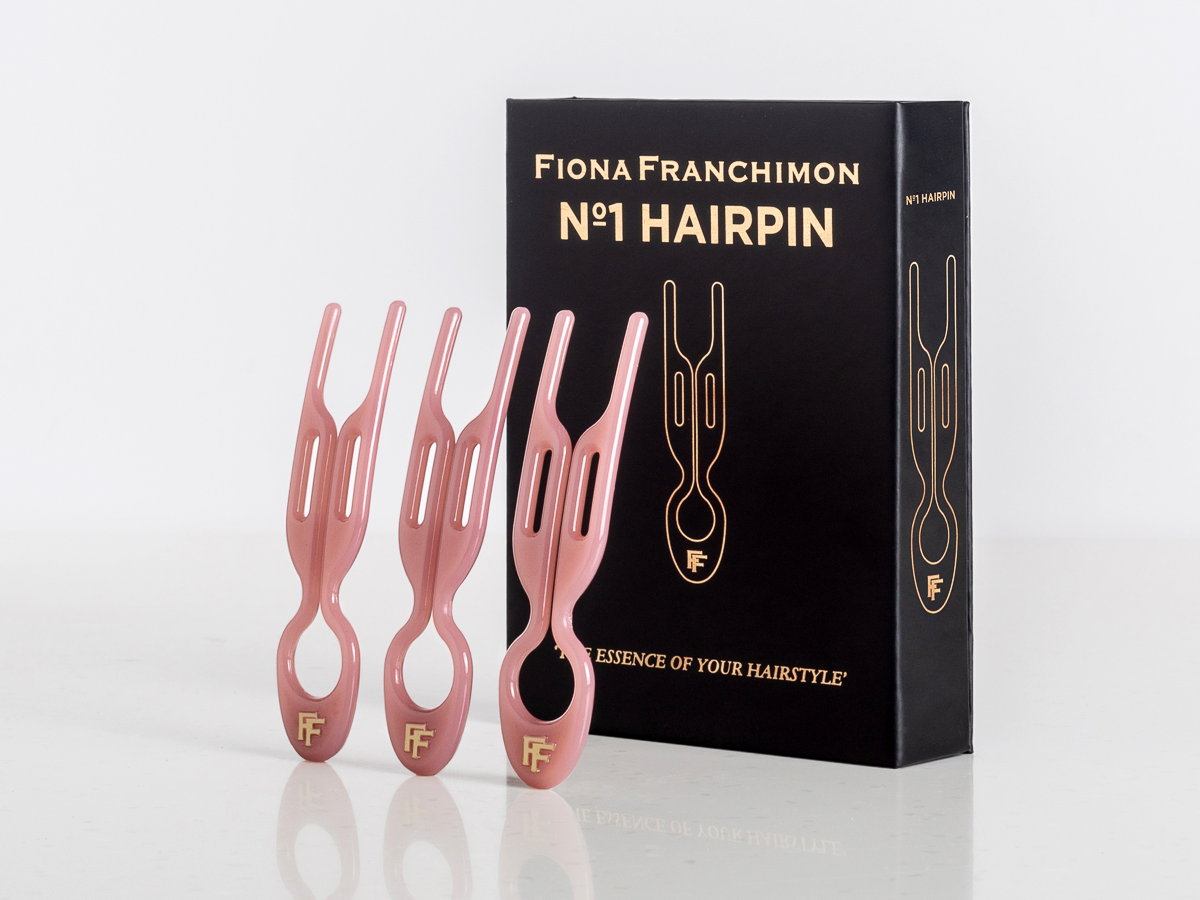 Nº 1 HAIRPIN | Seashell Pink (3 or 5 per box) – Fiona Franchimon Nº 1 HAIRPIN | Seashell Pink (3 or 5 per box) – Fiona Franchimon