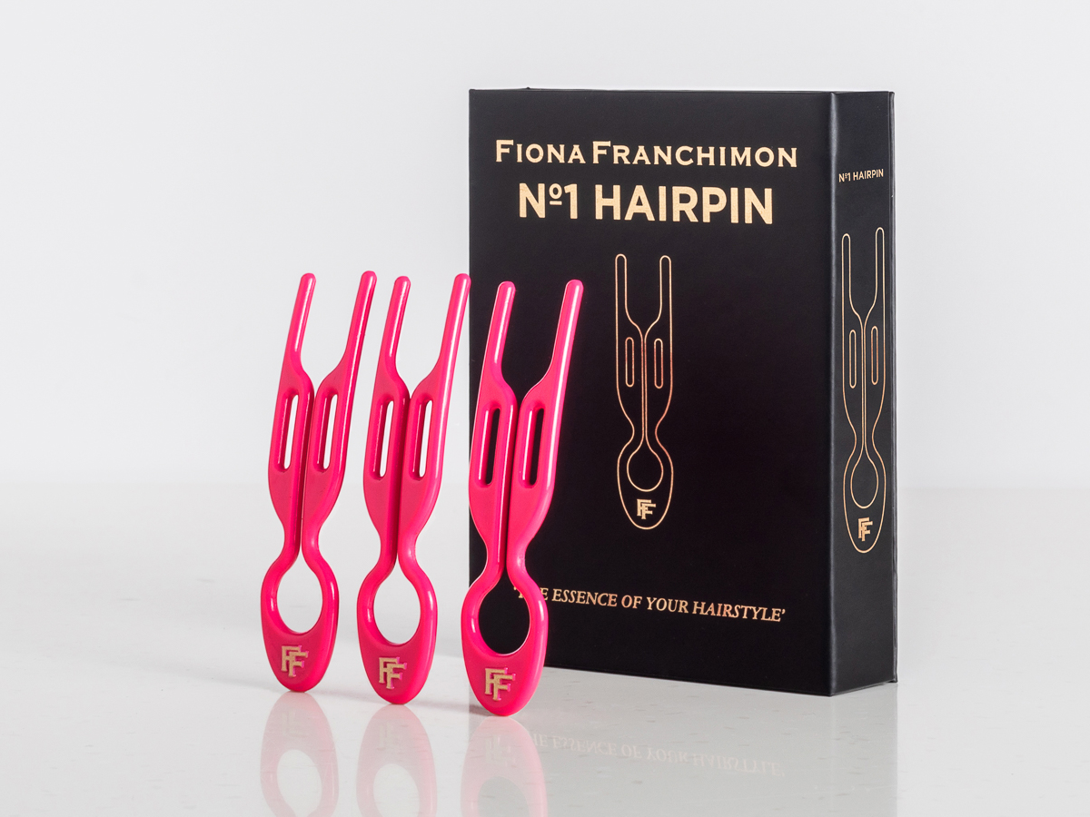 Nº 1 HAIRPIN | Strawberry Pink (3 or 5 per box) – Fiona Franchimon Nº 1 HAIRPIN | Strawberry Pink (3 or 5 per box) – Fiona Franchimon