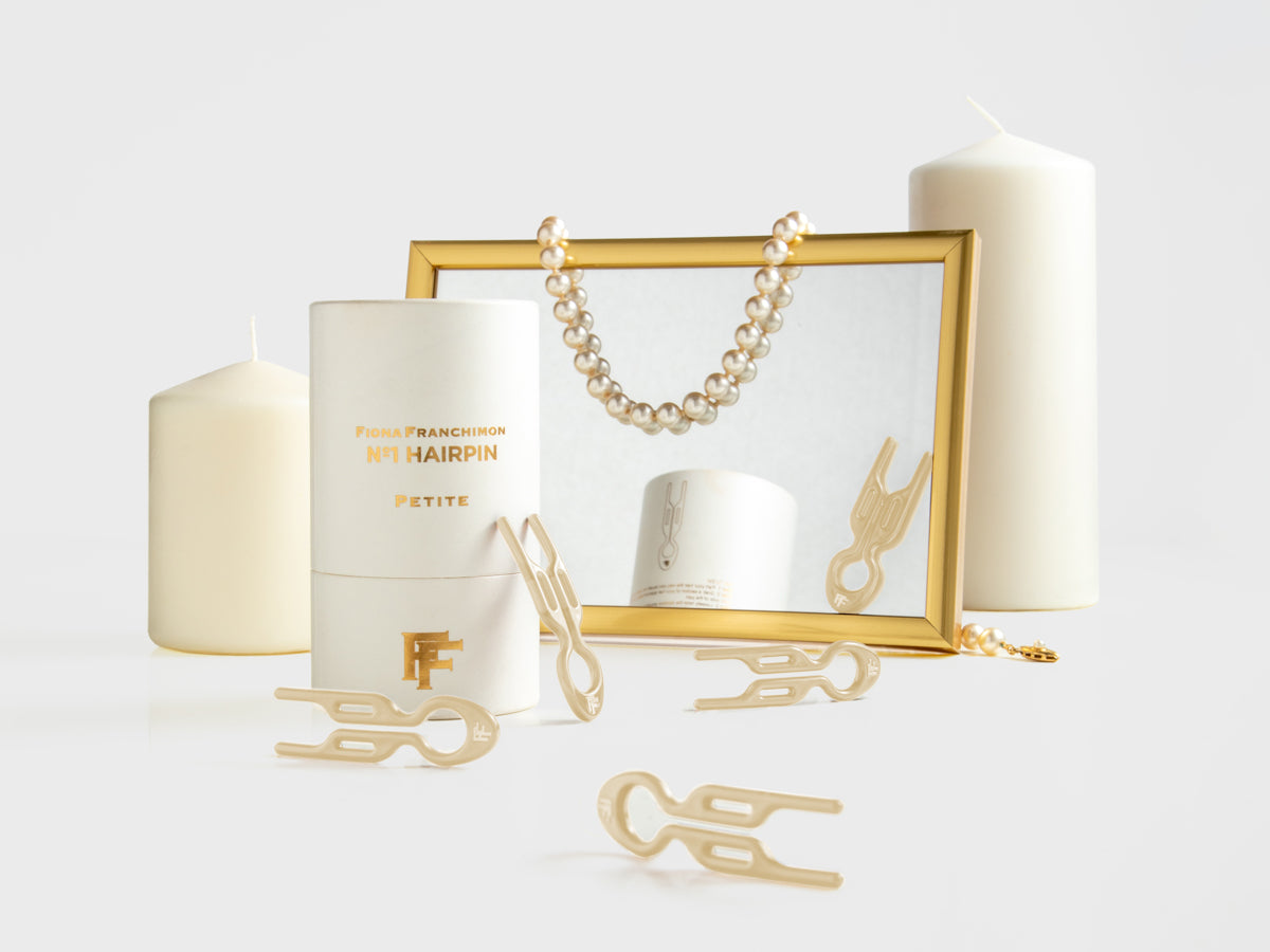 Volume Value Set | Nº1 Hairpin Petite Champagnized & Backcomb Hair Brush