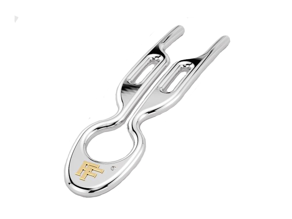 Nº1 HAIRPIN Solid White Gold 18K Jewellery | Essential FF