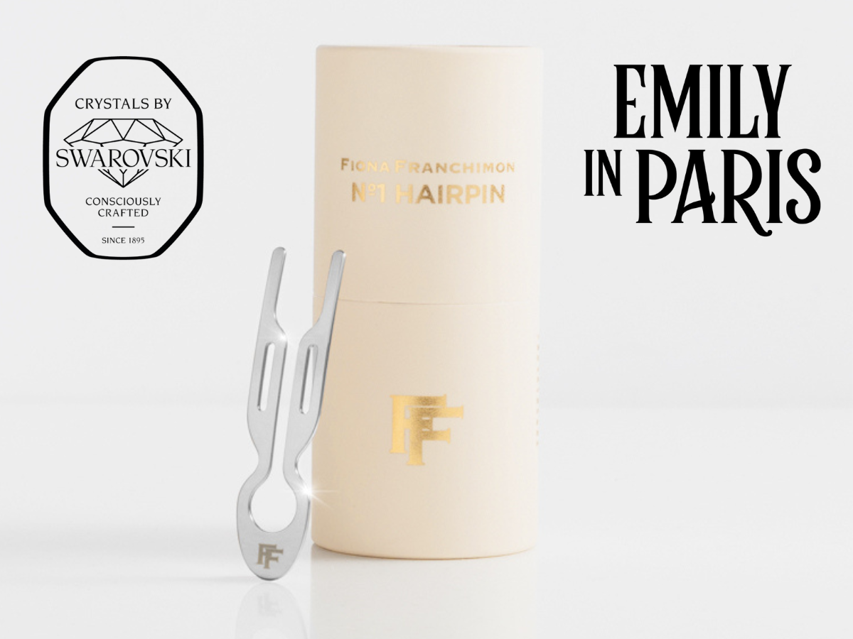 Nº1 HAIRPIN Steel | White Gold finish