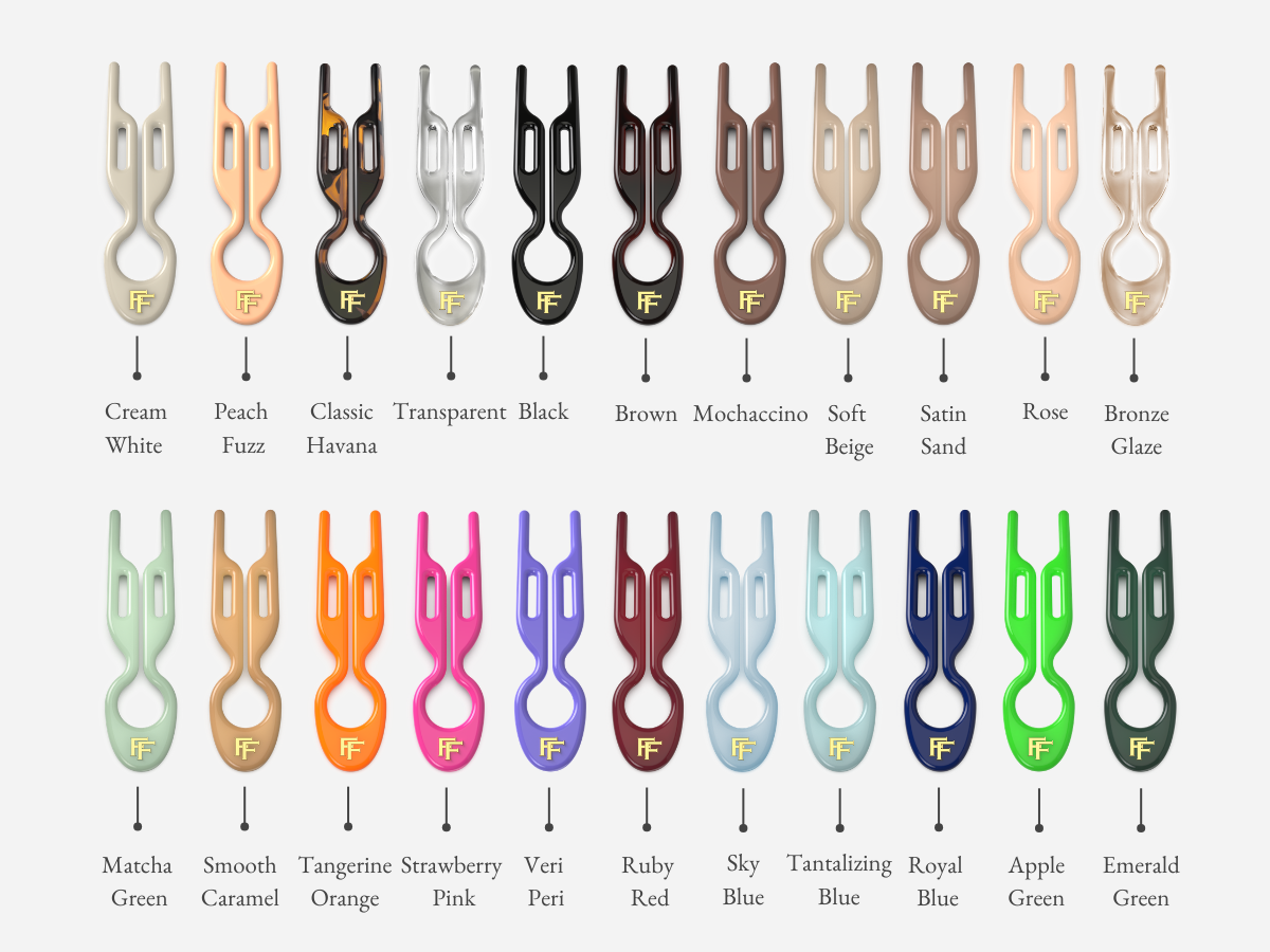 Nº1 HAIRPIN- Custom Collection set 6 pcs.