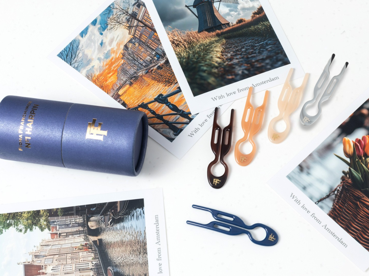 Nº1 HAIRPIN | Amsterdam Collection - 5 Colors: Nº1 Hairpin & Nº1 Hairpin Steel (White Gold)