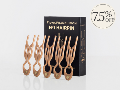 Nº 1 HAIRPIN | Satin Sand (3 or 5 per box) – Fiona Franchimon Nº 1 HAIRPIN | Satin Sand (3 or 5 per box) – Fiona Franchimon