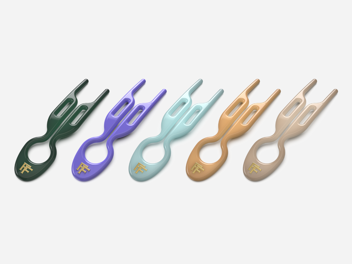 Nº1 HAIRPIN | Barcelona collection - 5 Colors – Fiona Franchimon Nº1 HAIRPIN | Barcelona collection - 5 Colors – Fiona Franchimon