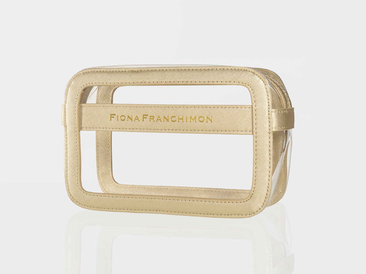 ‍Fiona Franchimon Gold Travel-Beautycase (100% off)