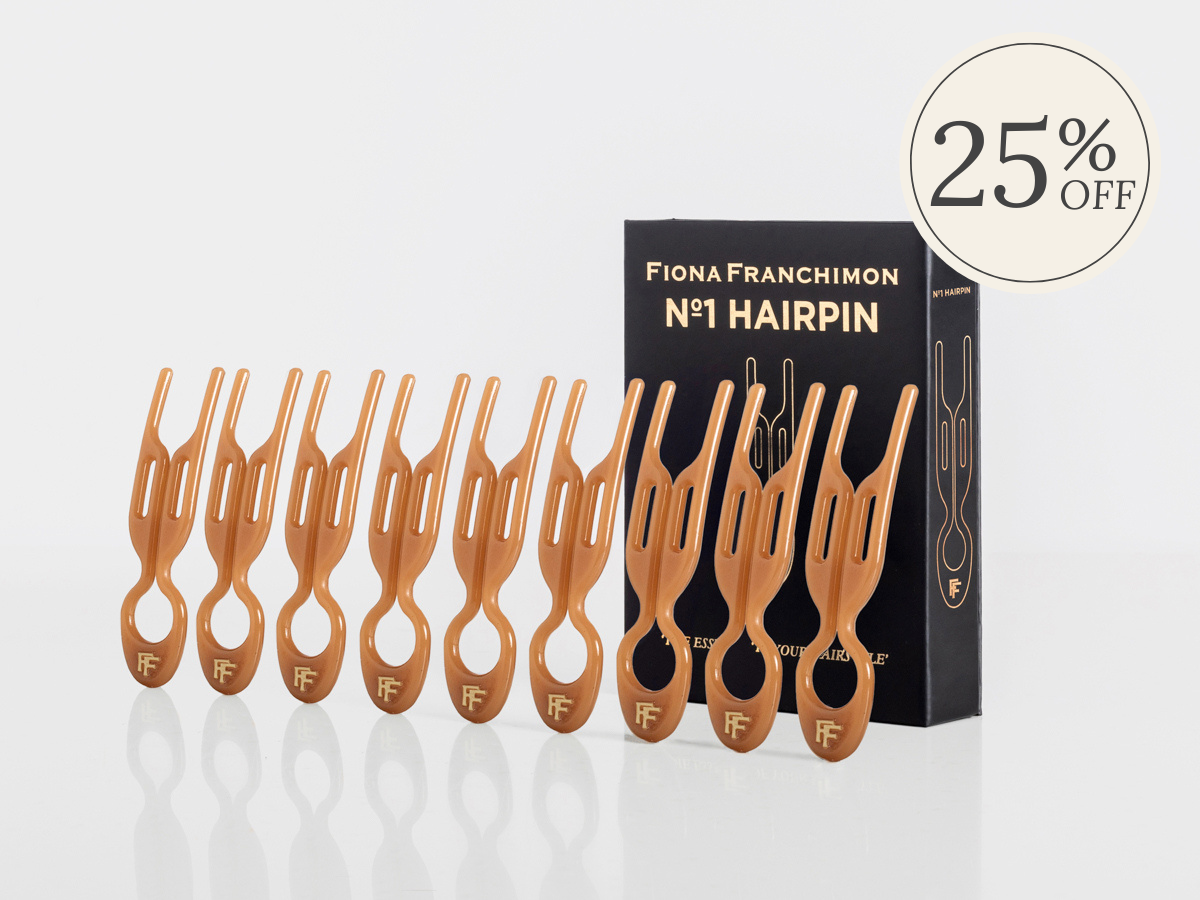 Nº 1 HAIRPIN | Smooth Caramel (3 or 5 per box) – Fiona Franchimon