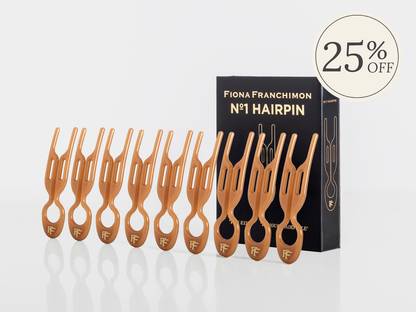 Nº 1 HAIRPIN | Smooth Caramel (3 or 5 per box) – Fiona Franchimon