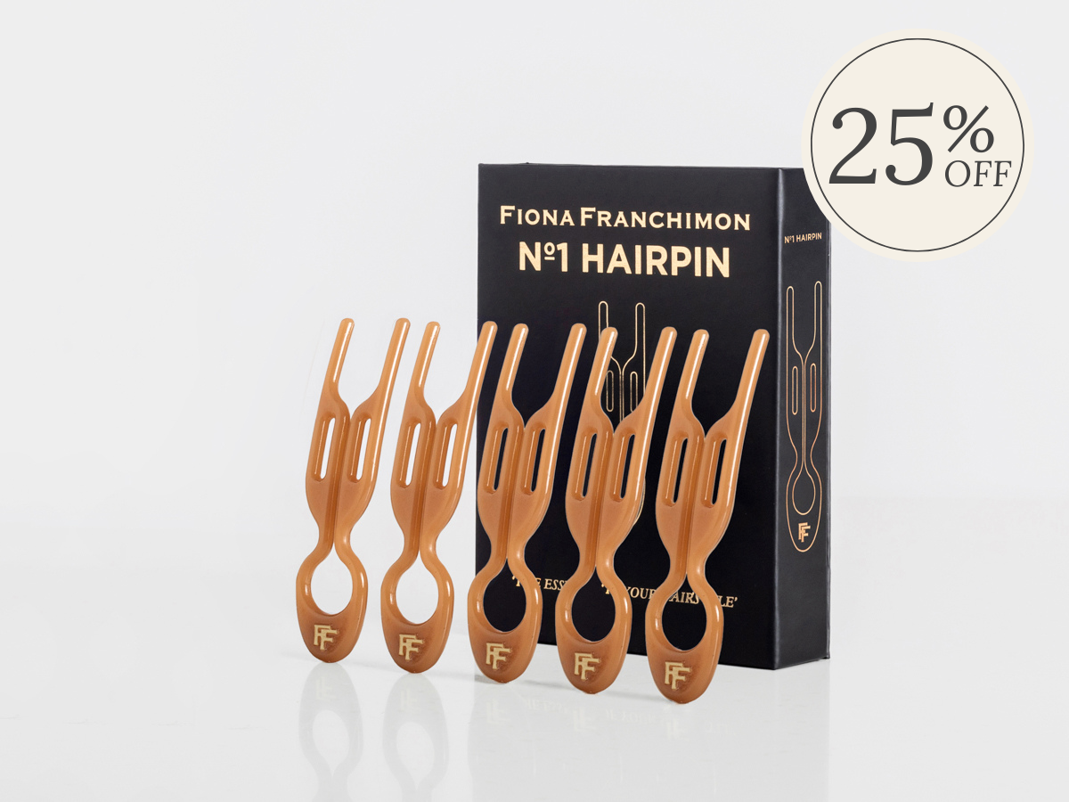 Nº 1 HAIRPIN | Smooth Caramel (3 or 5 per box) – Fiona Franchimon