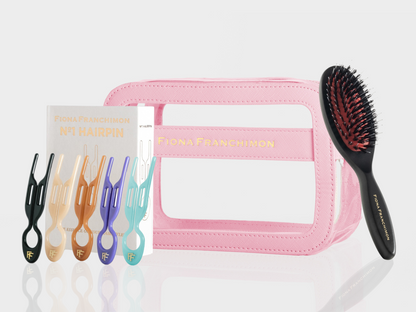 Barcelona Value set | Barcelona collection, Pocket Brush & Pink Beautycase