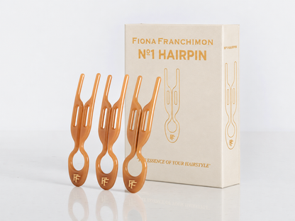 Nº 1 HAIRPIN | Smooth Caramel (3 or 5 per box) – Fiona Franchimon