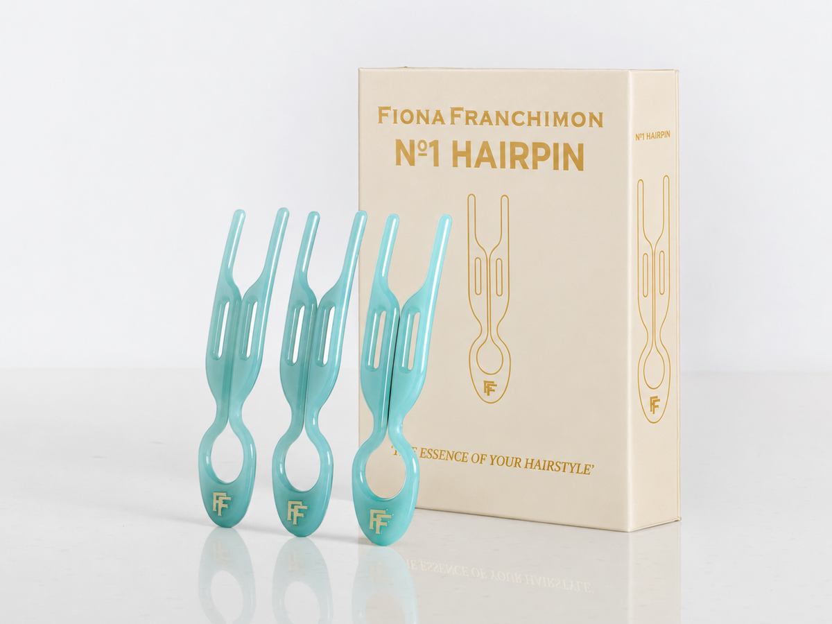 Nº 1 HAIRPIN | Tantalizing Blue (3 or 5 per box) – Fiona Franchimon