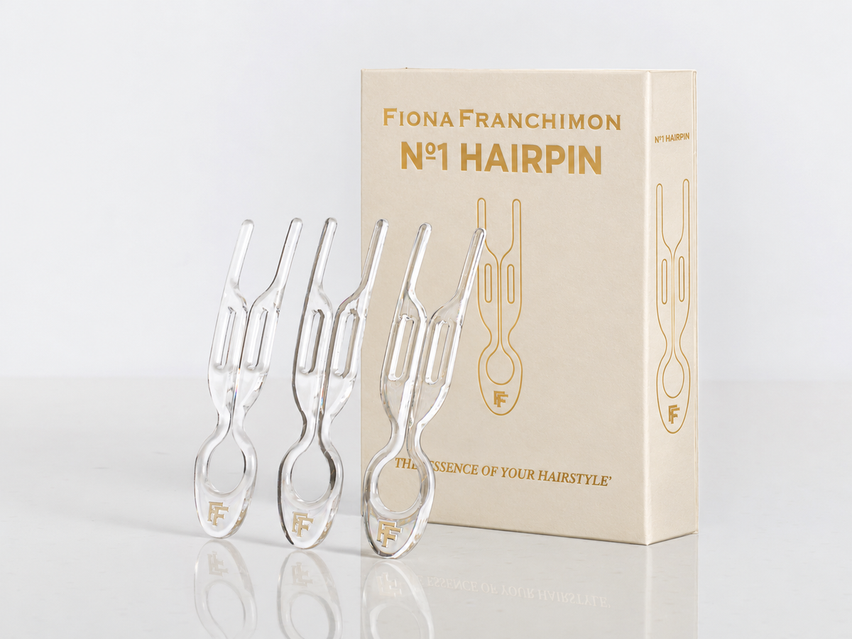 Nº 1 HAIRPIN | Transparent (3 or 5 per box) – Fiona Franchimon