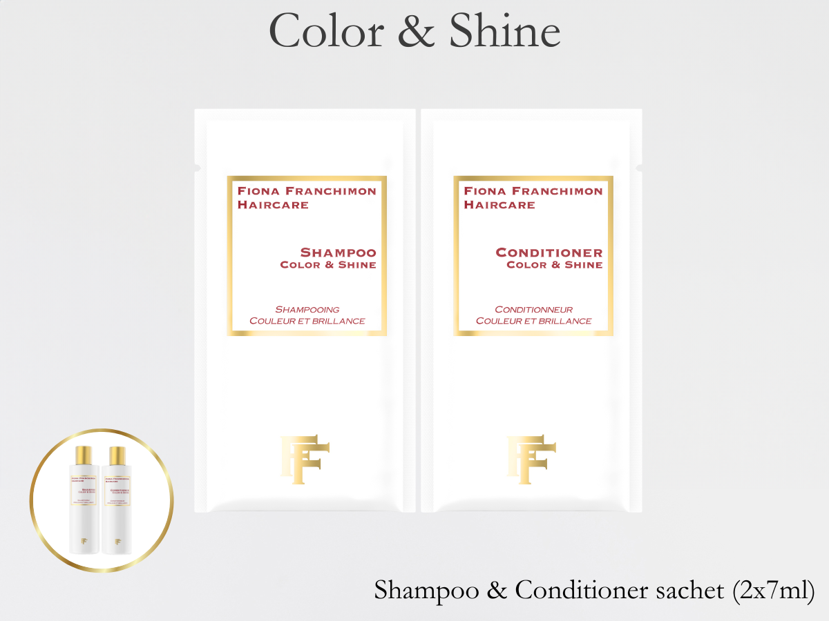 Color & Shine Shampoo and conditioner sachet set | 2x 7ML