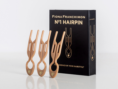 Nº 1 HAIRPIN | Satin Sand (3 or 5 per box) – Fiona Franchimon Nº 1 HAIRPIN | Satin Sand (3 or 5 per box) – Fiona Franchimon
