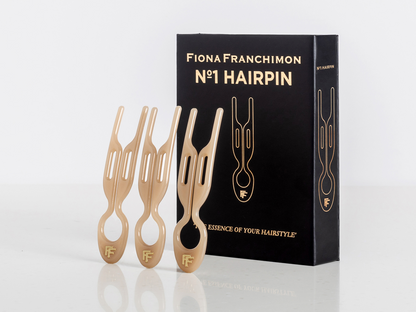 FIONA FRANCHIMON  ヘアピンSoft Beige3本セット Nº 1 HAIRPIN | Soft Beige (3 or 5 per box) – Fiona Franchimon