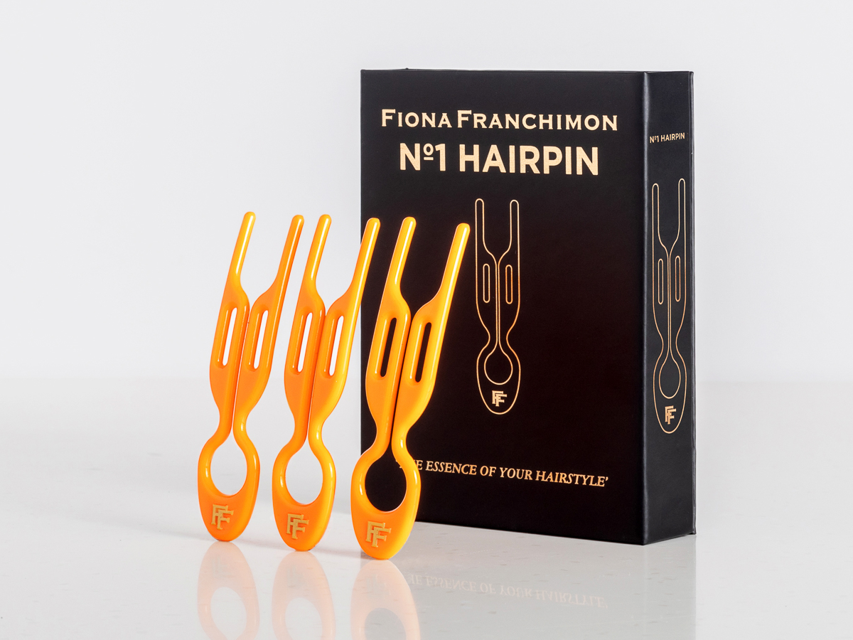 Nº 1 HAIRPIN | Tangerine Orange (3 per box)