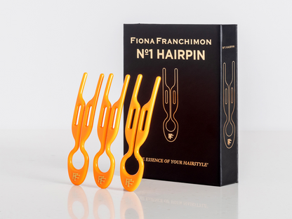 Nº 1 HAIRPIN | Tangerine Orange (3 per box)