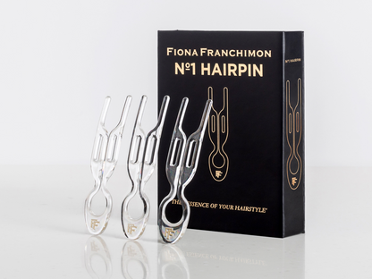 Nº 1 HAIRPIN | Transparent (3 or 5 per box) – Fiona Franchimon Nº 1 HAIRPIN | Transparent (3 or 5 per box) – Fiona Franchimon