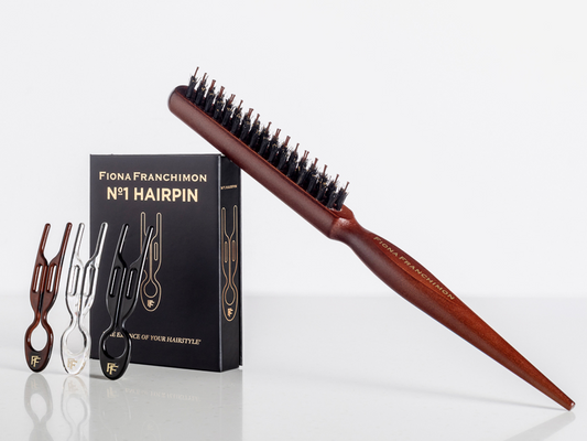Nº1 HAIRPIN Volume Value Set | New York Collection & Backcomb Hair Brush