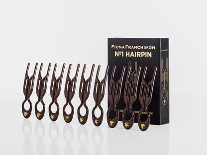 Nº 1 HAIRPIN | Brown (3 or 5 per box)