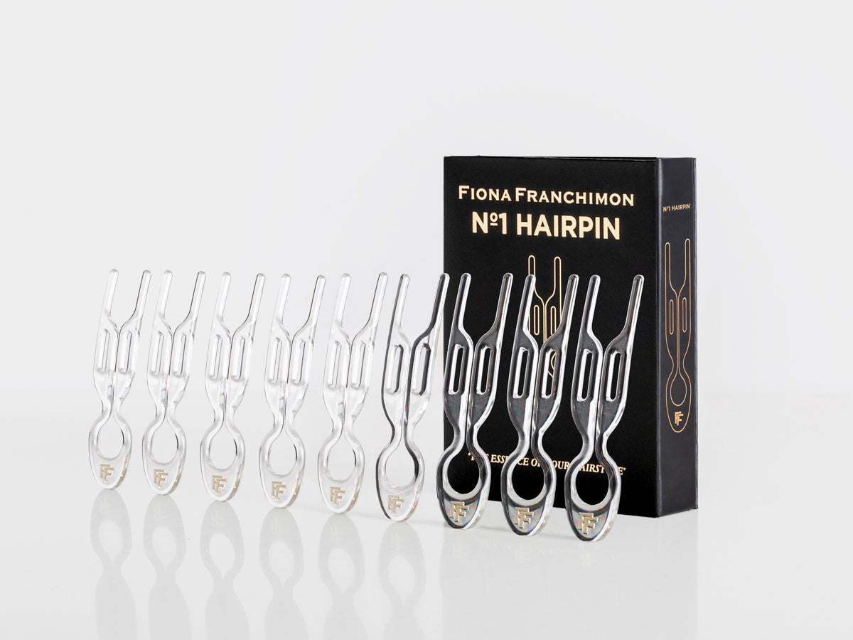 Nº 1 HAIRPIN | Transparent (3 or 5 per box) – Fiona Franchimon