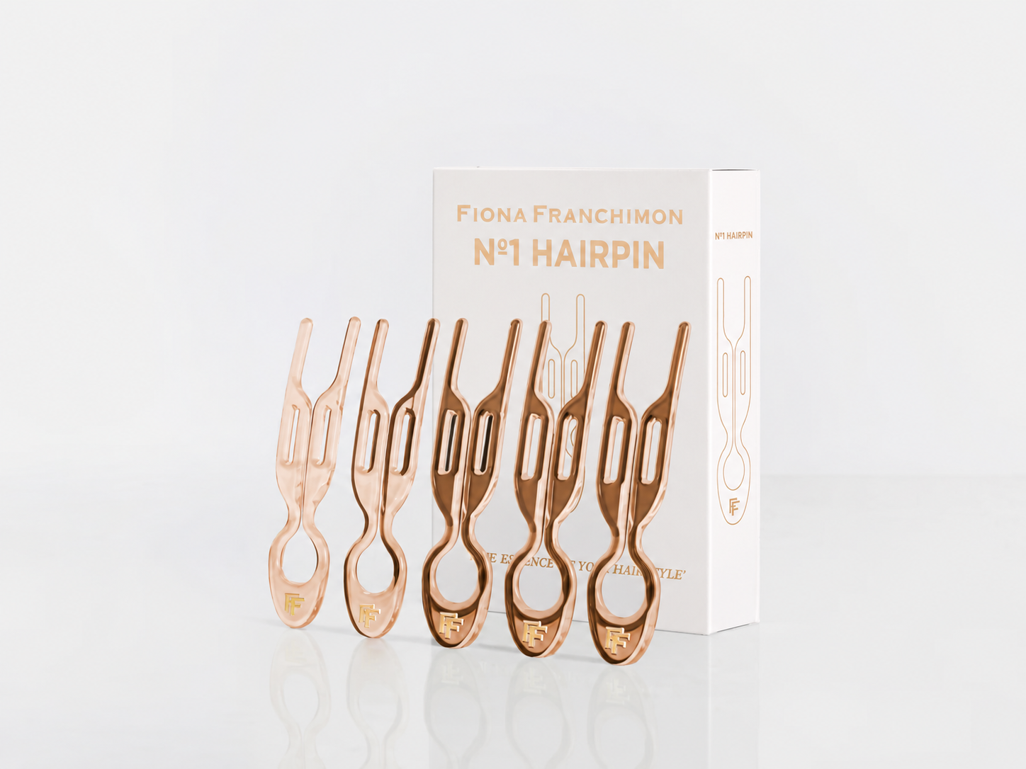 Nº1 HAIRPIN | Bronze Glaze (3 or 5 per box) – Fiona Franchimon