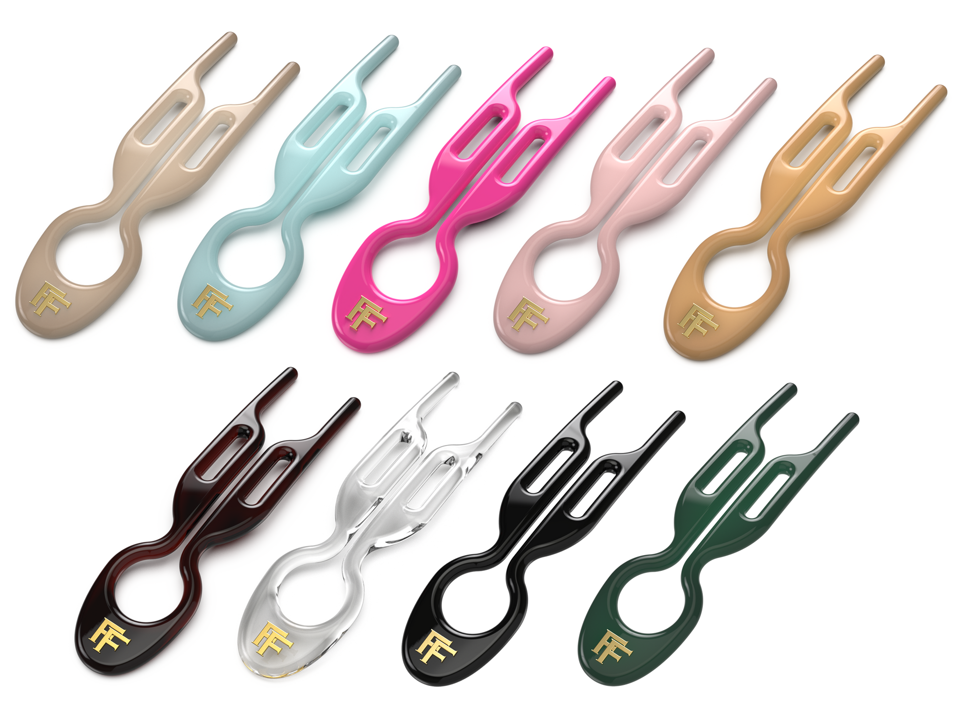Nº 1 HAIRPIN | Set Grand Collection Box - Nine Colors – Fiona Nº 1 HAIRPIN | Set Grand Collection Box - Nine Colors – Fiona
