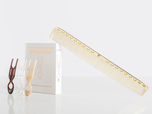 №1 Hairpin Golden Set | London Collection & Golden Nº1 Hair Comb