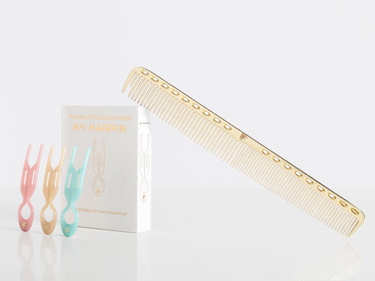 №1 Hairpin Golden Set | Miami Collection & Golden Nº1 Hair Comb