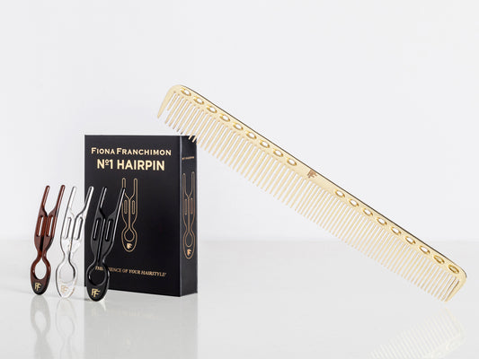 Nº1 HAIRPIN Golden Set | New York Collection & Golden Nº1 Hair Comb