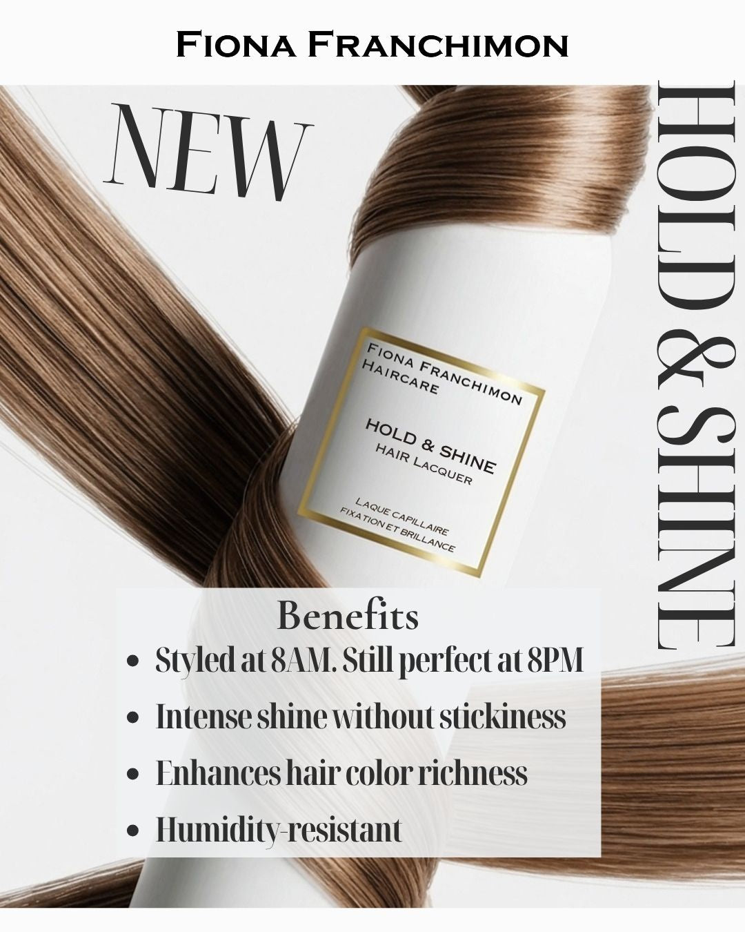 Hold & Shine Hair Lacquer – Fiona Franchimon