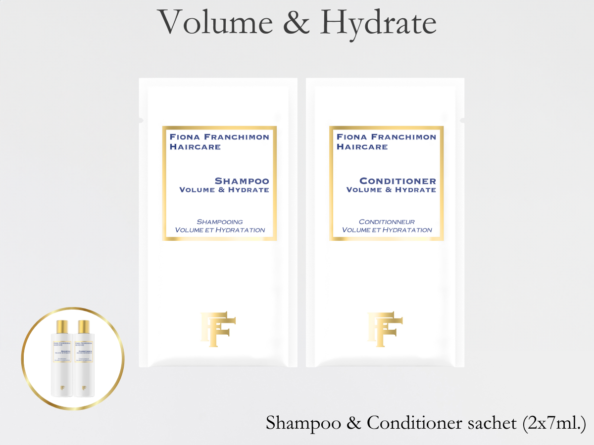 Volume & Hydrate Shampoo and conditioner sachet set | 2x 7ML