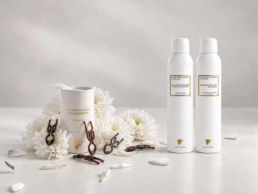 Nº1 HAIRPIN Grande Petite Volume Value Set | Petite Brown | Volume & Finish Hairspray | Refresh & Lift Hairspray