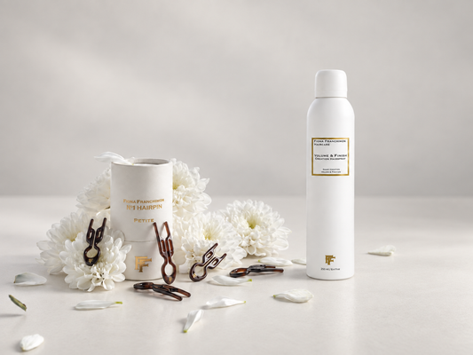 Nº1 HAIRPIN Petite Volume Value Set | Petite Brown | Volume & Finish Hairspray