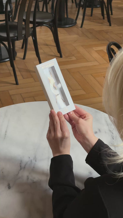 Nº1 Hairpin Pendant | Triple Strand with Swarovski® | Yellow Gold Finish