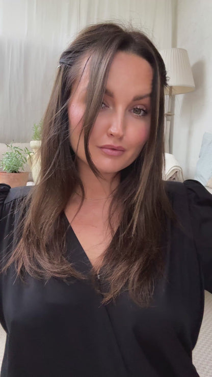 Nº1 HAIRPIN PETITE Steel | Yellow Gold finish (2 per Box)