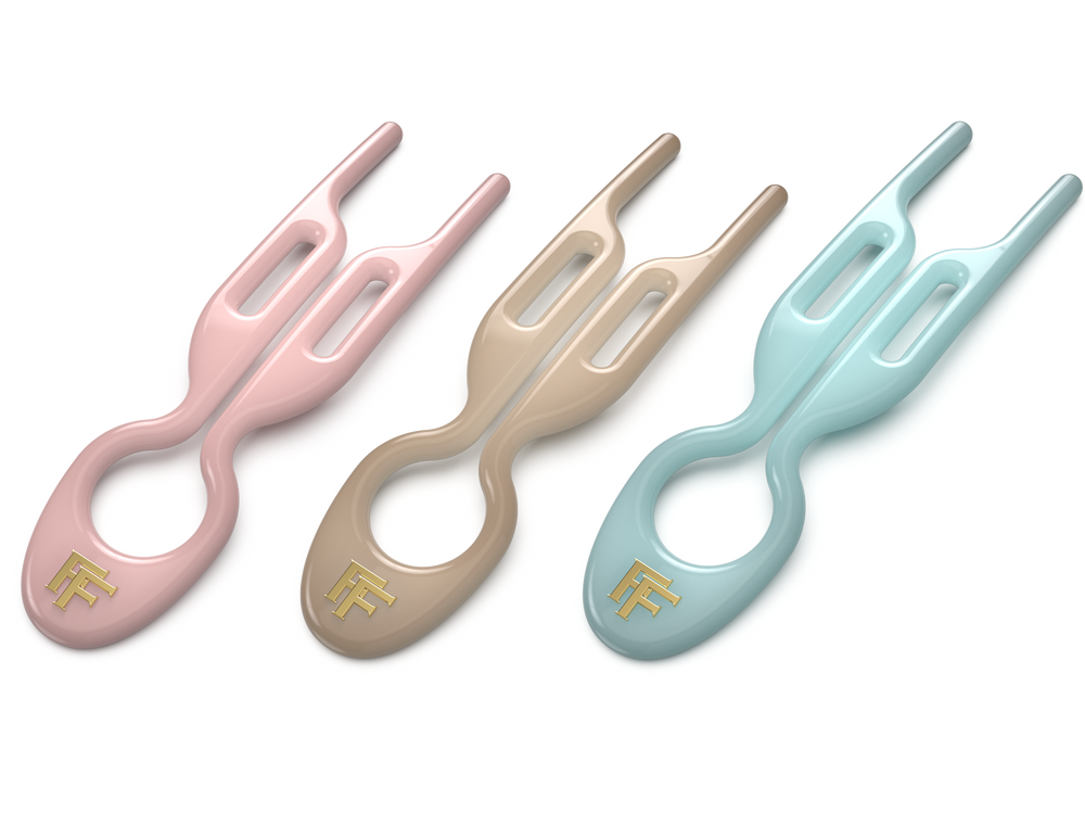 №1 HAIRPIN Value Set | Transparent 5x tube & Miami Collection