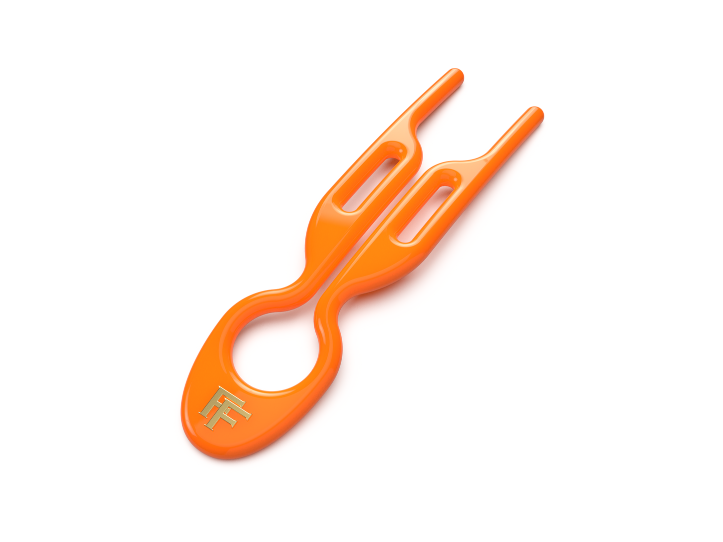 Nº 1 HAIRPIN | Tangerine Orange (3 per box)
