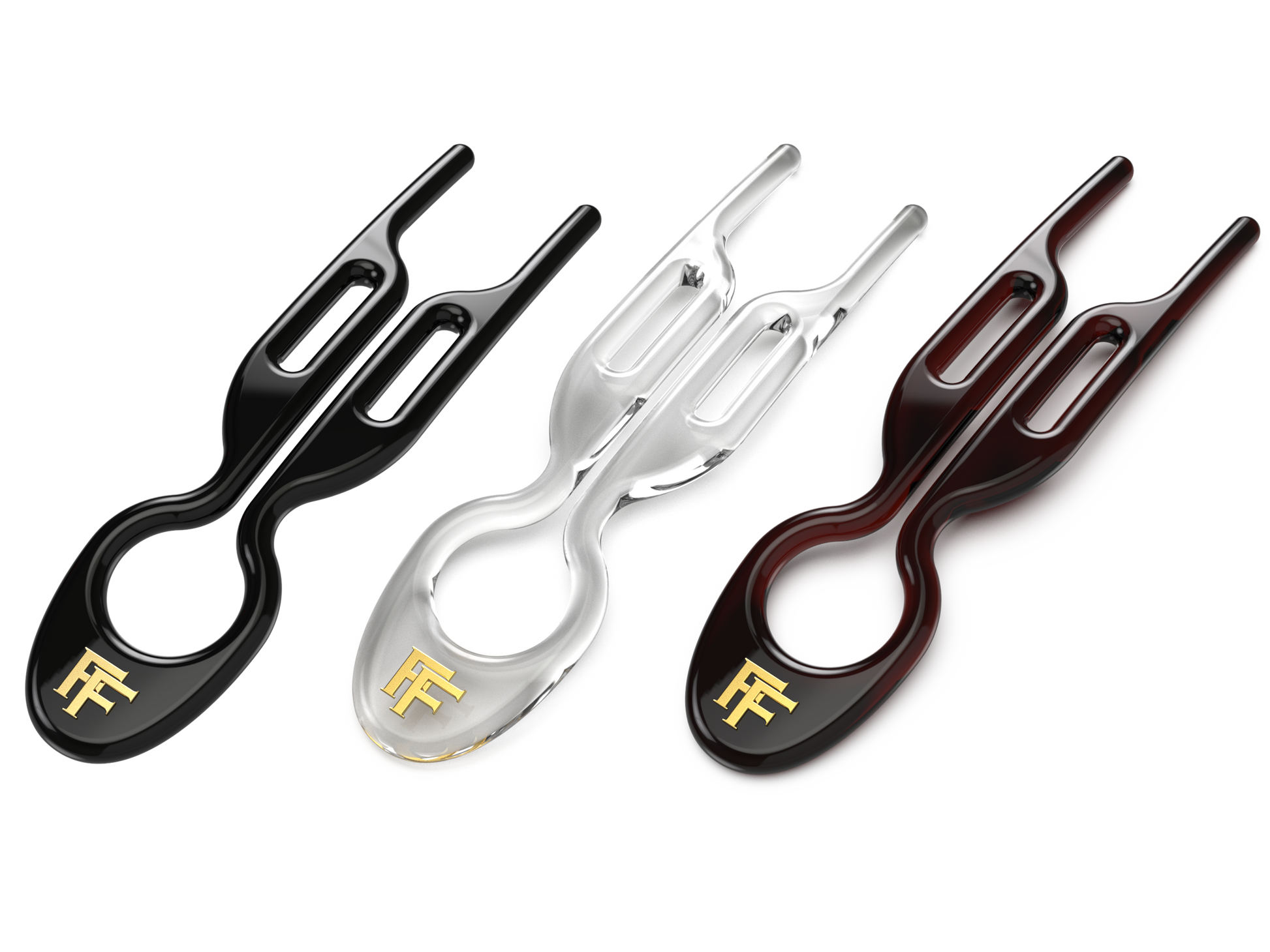 Nº 1 HAIRPIN | Set New York Collection | Black, Transparent Nº 1 HAIRPIN | Set New York Collection | Black, Transparent